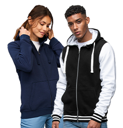 Unisex Zip Up Hoodies