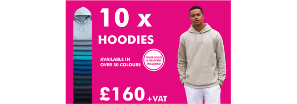 10 X HOODIE BUNDLE