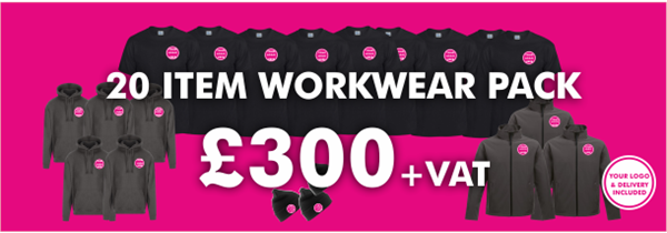 20 Item Workwear bundle with T-Shirt 
