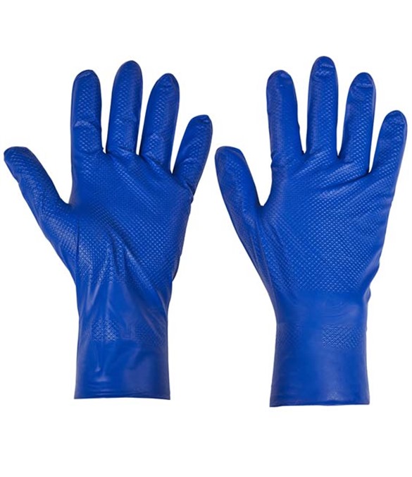 PG-900 Blue Fish Scale Nitrile Disposable Glove
