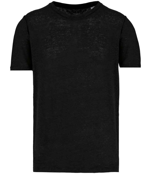 Spasso Crew Neck Linen T-Shirt