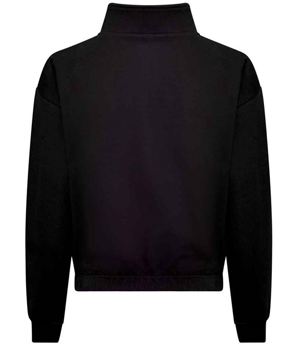 AWDis Ladies Cropped 1/4 Zip Sweatshirt