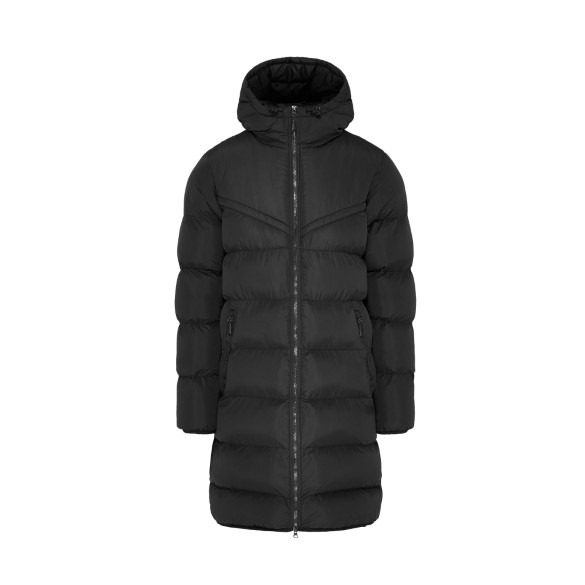 Chevron Puffer Coat
