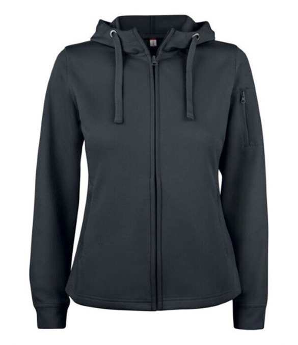 Ladies Basic Active FZ Hoody