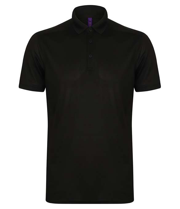 Henbury Slim Fit Stretch Microfine Piqu&#233; Polo Shirt