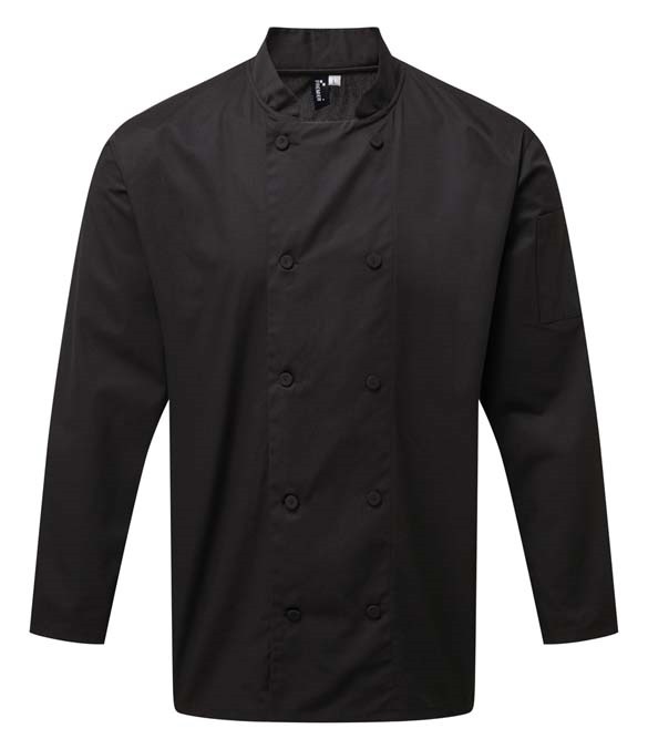 Premier Coolchecker&#174; Long Sleeve Chef&#39;s Jacket