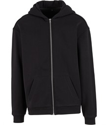 Loose-fit zip hoodie