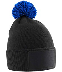 Beechfield Kids Snowstar Patch Beanie
