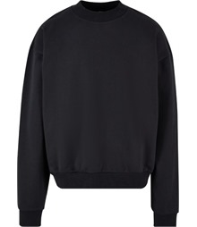 Ultra-heavy cotton crew neck
