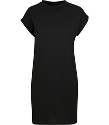 Women?s extended shoulder dress
