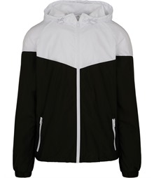 Two-tone tech windrunner jacket
