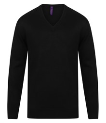 Henbury Acrylic V Neck Sweater