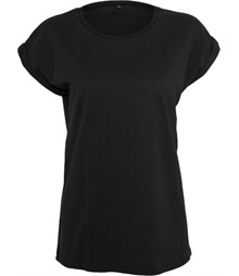 Women?s regular extended shoulder tee