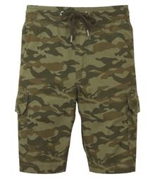 Men?s camo cargo utility shorts