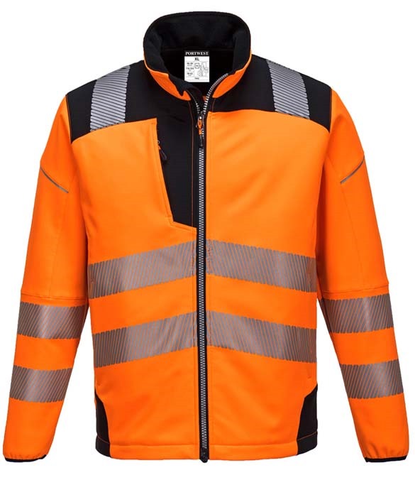 Portwest PW3 Hi-Vis Soft Shell Jacket