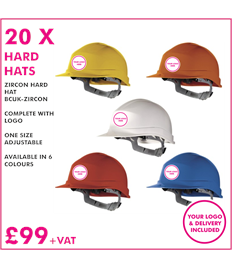 20 x Safety Hats 