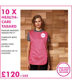 10 x Childcare Tabard 