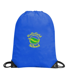 Hollyfield Primary Drawstring PE bag
