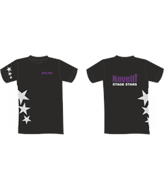 Novelli Black Junior T-Shirt 