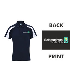 Belbroughton Men's contrast polo shirt 