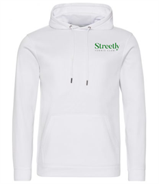 Streetly Unisex club members sports polyester hoodie