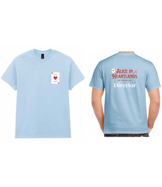 UNIVERSITY OF BIRMINGHAM MEDSOC-ALICE IN HEARTLANDS T-SHIRT