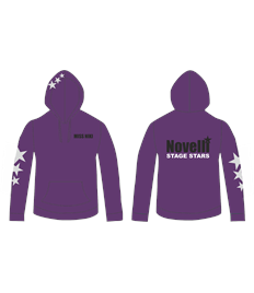 Novelli Purple Adult Hoodie