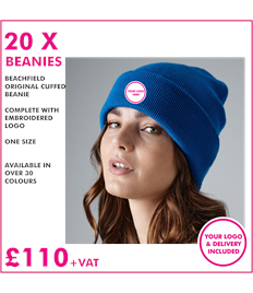 20 x Beachfield beanies 