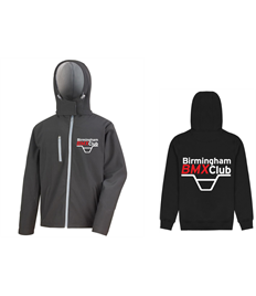 Birmingham BMX Club Adults Softshell Jacket