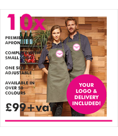 10 x Premier Bib Aprons