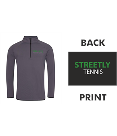 Streetly Men's Team members half zip sweat top