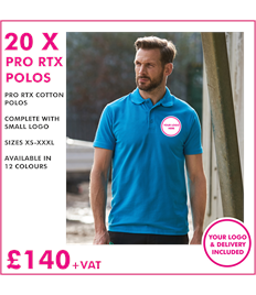 20 X PRO RTX Polo Shirts