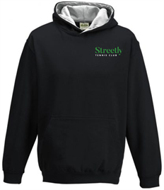 Streetly kids club members varsity hoodie